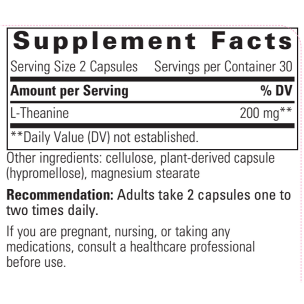 L-Theanine (60 Capsules)