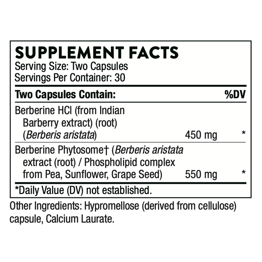 Berberine (60 Capsules)