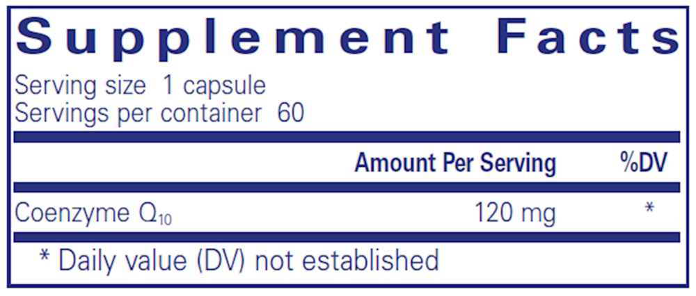 CoQ10 120mg (30 Capsules)