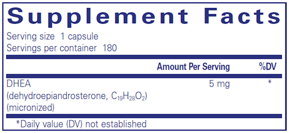 DHEA 5mg (60 Capsules)